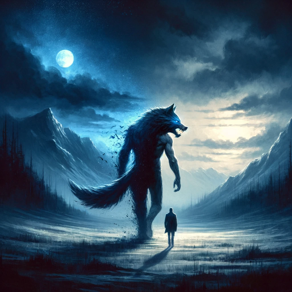 Le loup des steppes